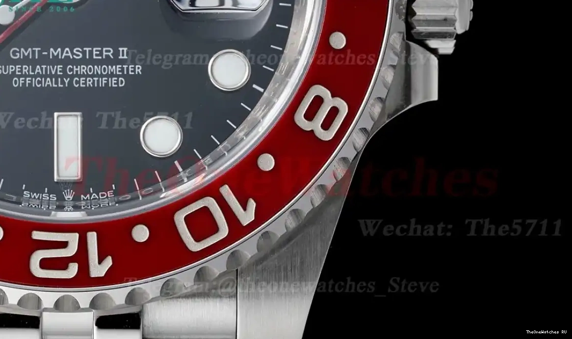 SS Clone V3 Super II SS Jub 40mm 126710 Pepsi Black Clean GMT DD3285 0512